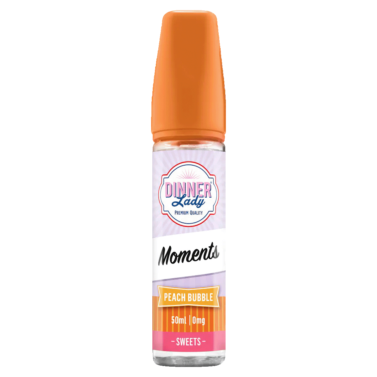 Peach Bubble by Dinner Lady Moments 50ml | E-Liquid Vapemate Peach Bubble by Dinner Lady Moments 50ml | E-Liquid Vapemate