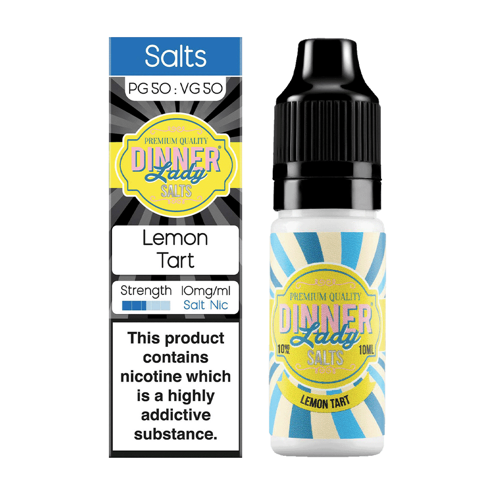 Lemon Tart Nic Salt by Dinner Lady 10ml 10mg