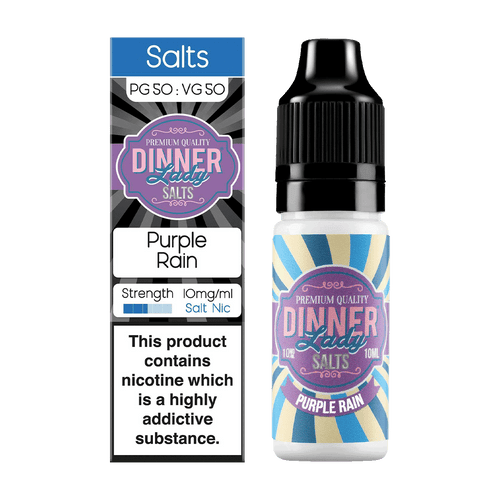 Purple Rain Nic Salt by Dinner Lady 10ml 10mg