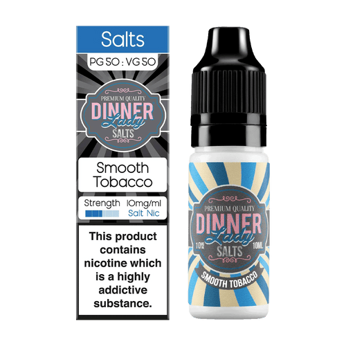 Smooth Tobacco Nic Salt by Dinner Lady 10ml 10mg