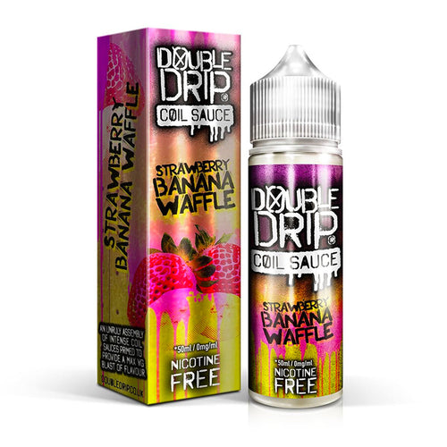 Strawberry & Banana Waffle by Double Drip Coil Sauce 50ml