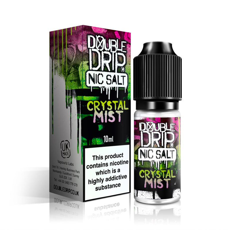 Crystal Mist Nic Salt by Double Drip 10ml