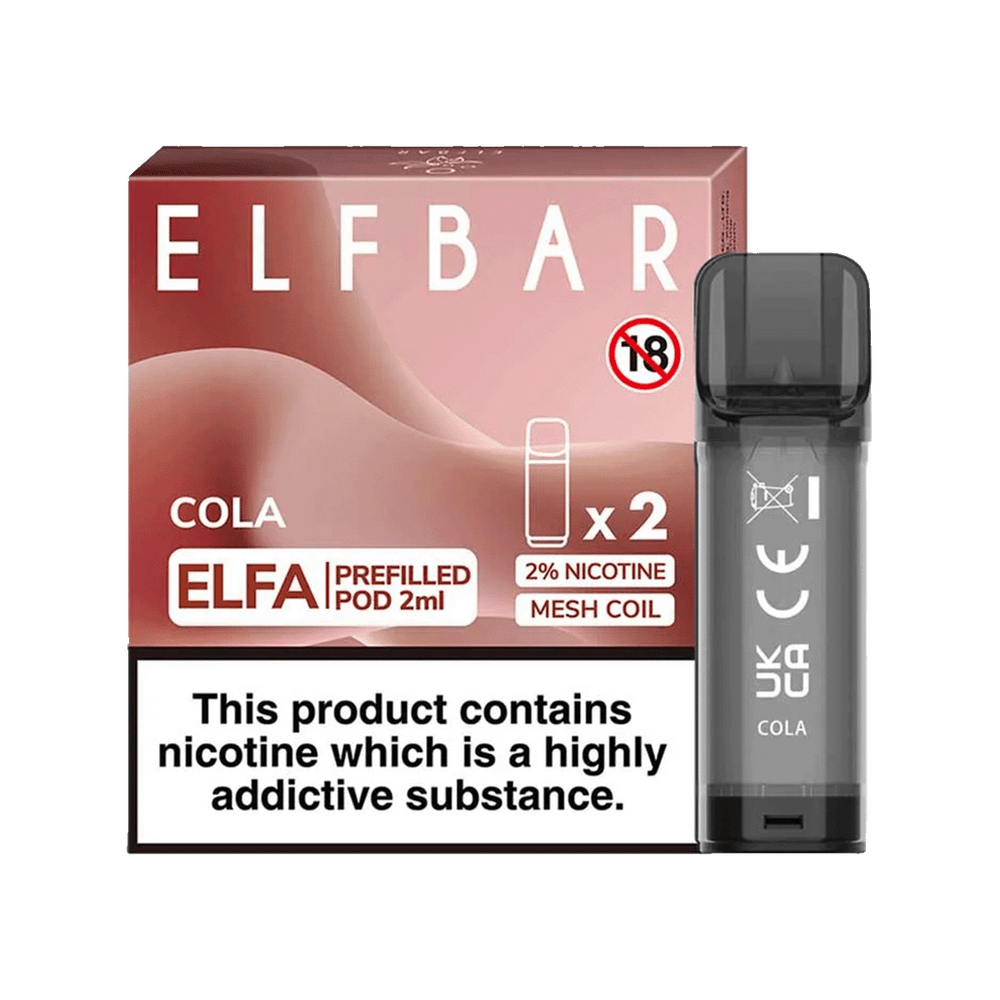Cola Elf Bar Elfa Pods (Pack of 2)