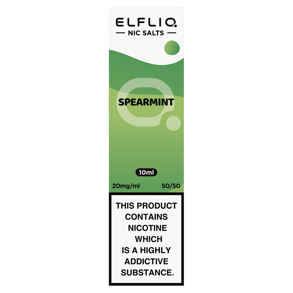 Spearmint Elfliq Nic Salt by Elf Bar - 10ml