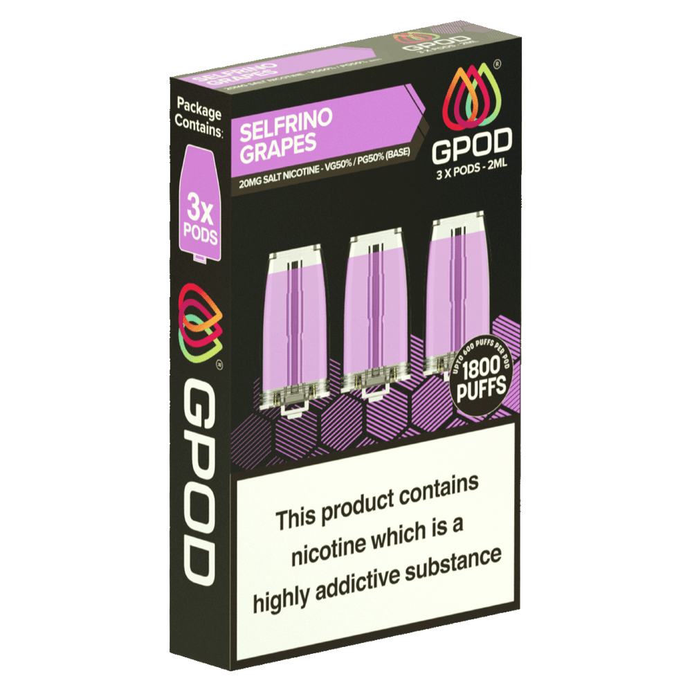 Grape GPOD Replacement Pods (Pack of 3)