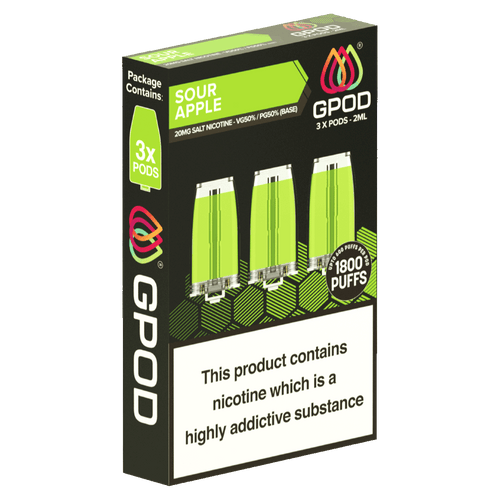 Sour Apple GPOD Replacement Pods (Pack of 3)