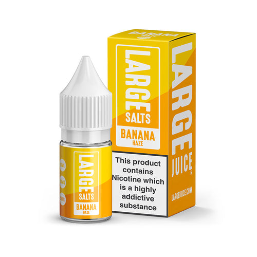 Banana Haze Nic Salt e-liquid by Large Juice 10ml