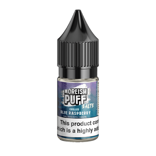Moreish Puff Chilled Blue Raspberry Nic Salt - 10ml