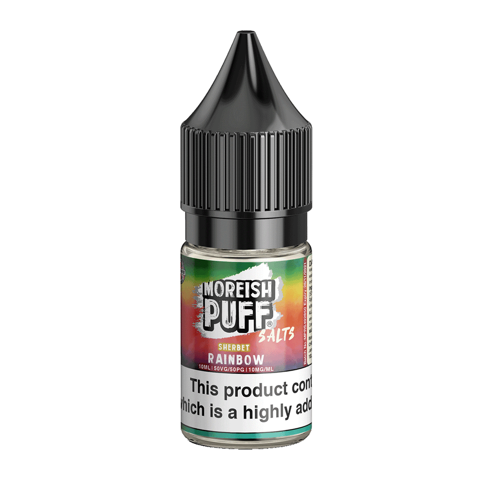 Moreish Puff Rainbow Sherbet Nic Salt - 10ml