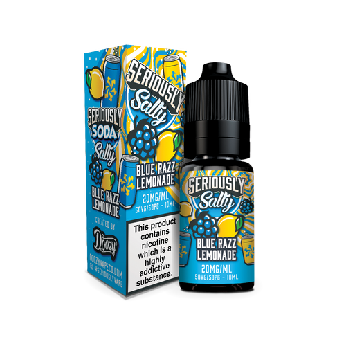 Blue Razz Lemonade Nic Salt by Seriously Salty 10ml