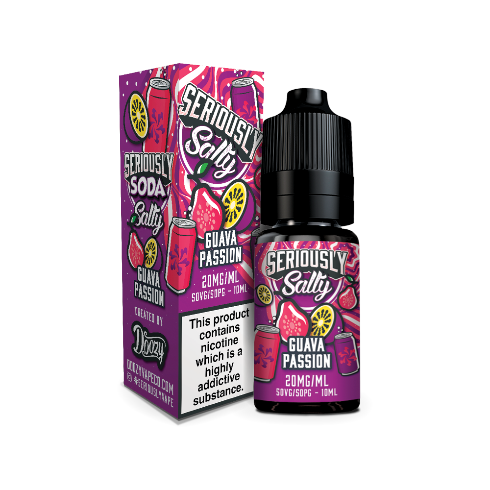 Guava Passion Nic Salt by Seriously Salty 10ml