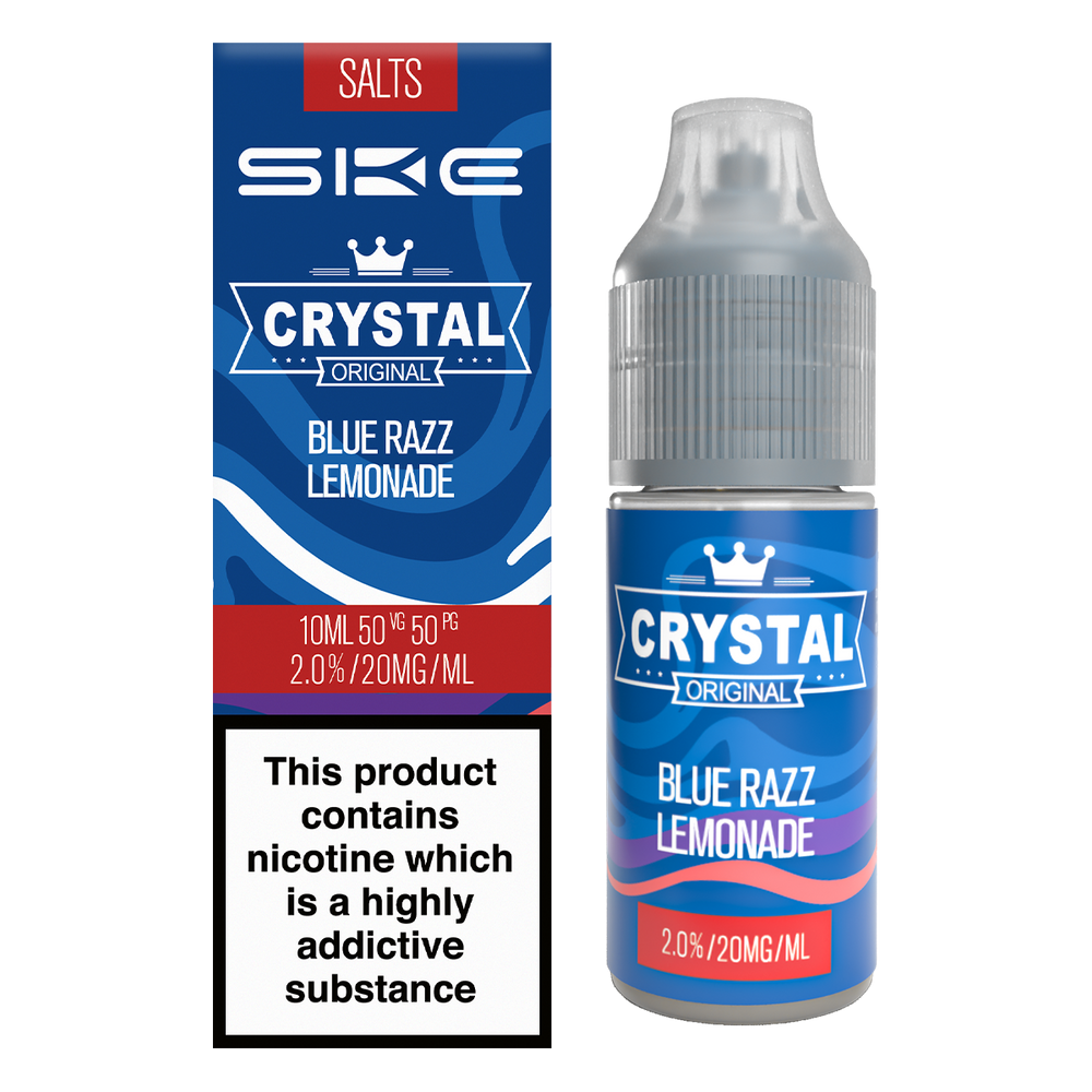 Blue Razz Lemonade Nic Salt by SKE Crystal 10ml 20mg