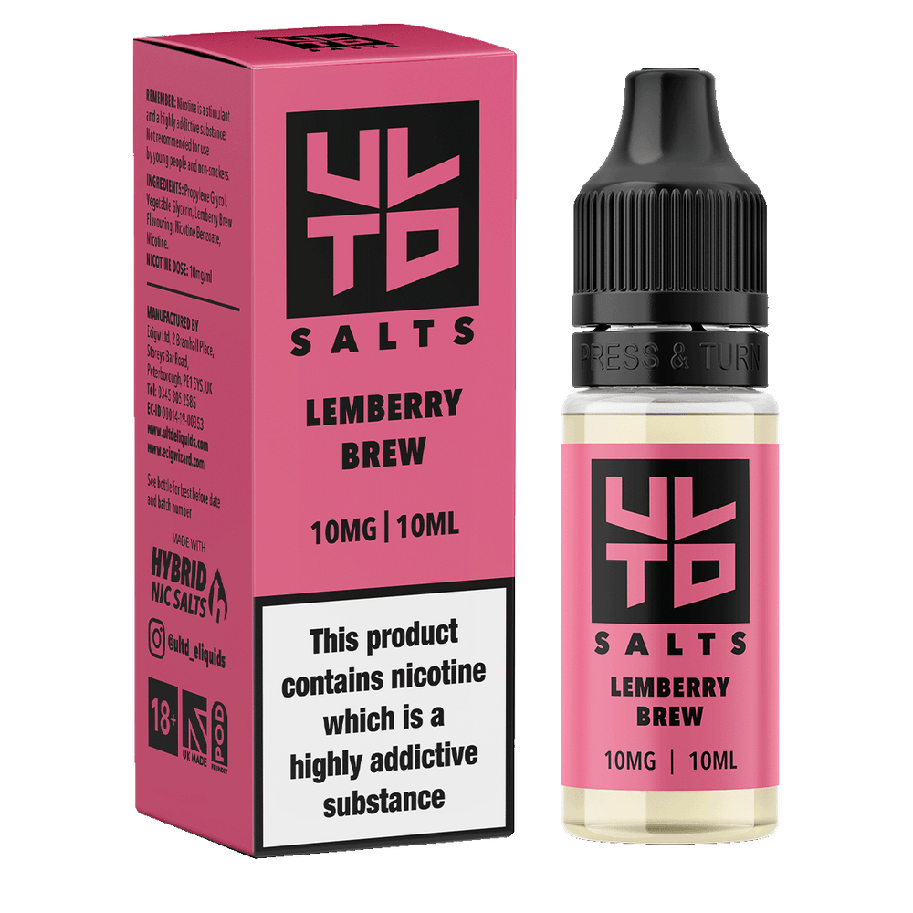 ULTD Lemberry Brew Nic Salt - 10ml 10mg