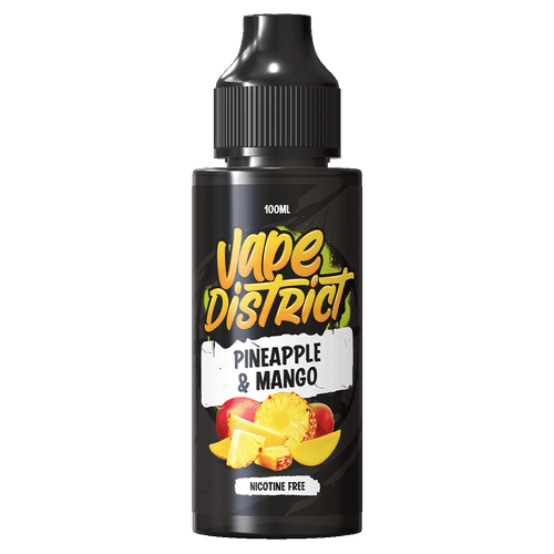 Pineapple & Mango by Vape District 100ml 0mg