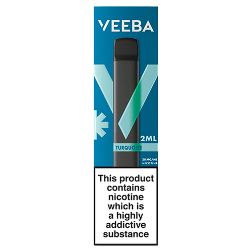 Turquoise Veeba Disposable Vape