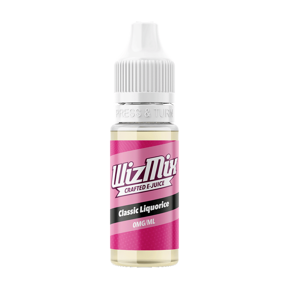 Wizmix Classic Liquorice - 10ml Vape Juice