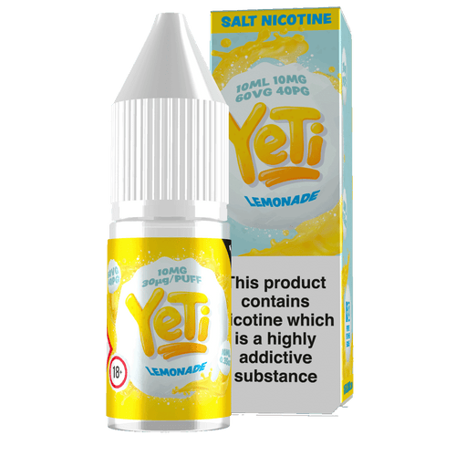 Lemonade Nic Salt by Yeti Salts