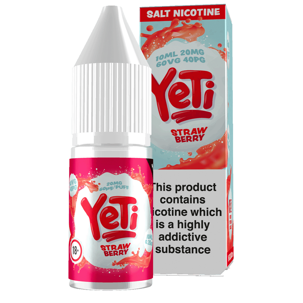 Strawberry Nic Salt by Yeti Salts